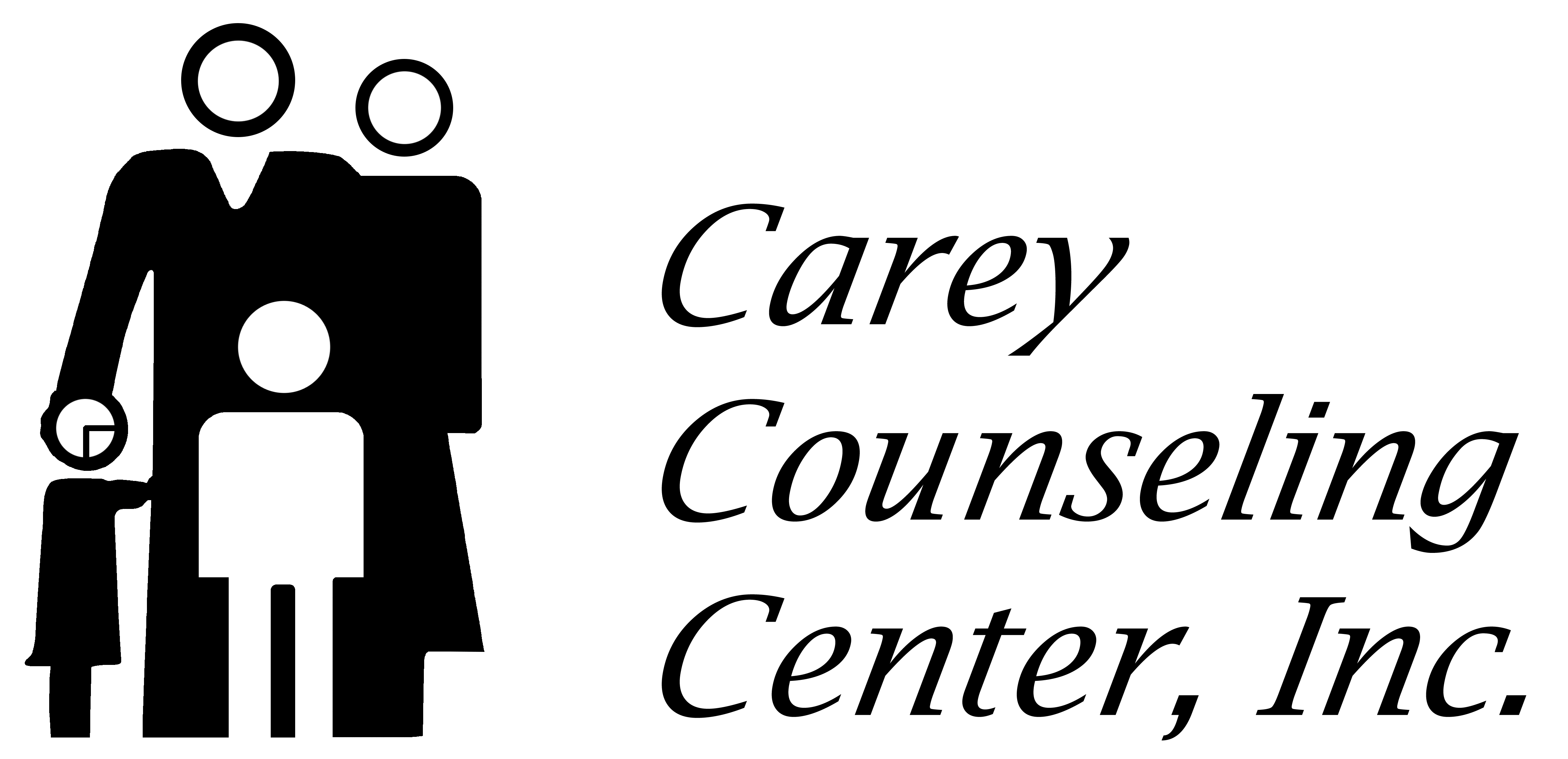 transparent CAREY Logo Black